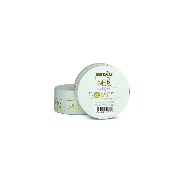 Sensus Memory Gum 58 Cera Brillante Forte Hair Styling Product 75ml