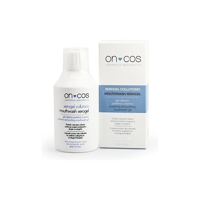 Oncos Xerogel Mouthwash 250ml Contrast Pain Gum Sensitivity And Redness Soothing And Calming Effect Oncological Cosmetics For Moisturizing The Mouth Cable