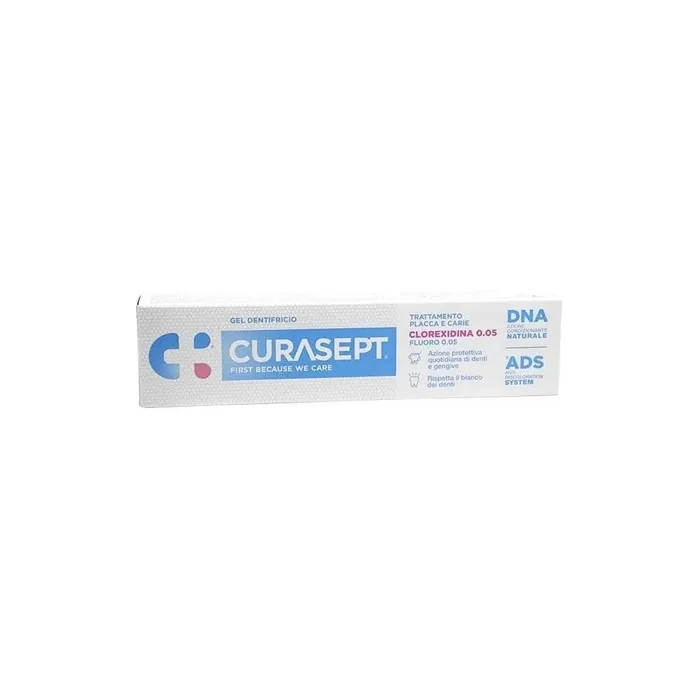 Curasept Chlorhexidine Gel Toothpaste 0.05 with ADS and Fluoride Plaque and Cavities 75ml