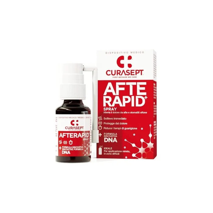 Curasept Afte Rapid Spray Innovative DNA Formula 15ml
