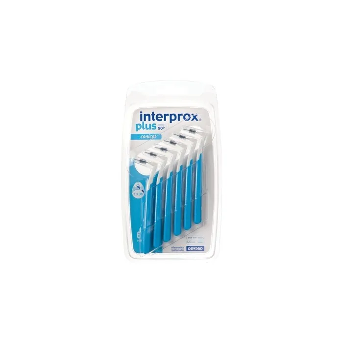 Interprox Dentaid Srl Interprox Plus Conical Blue 6 Pieces