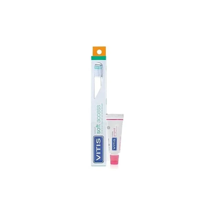 Vitis Soft Access Toothbrush with Gingival Toothpaste 15ml