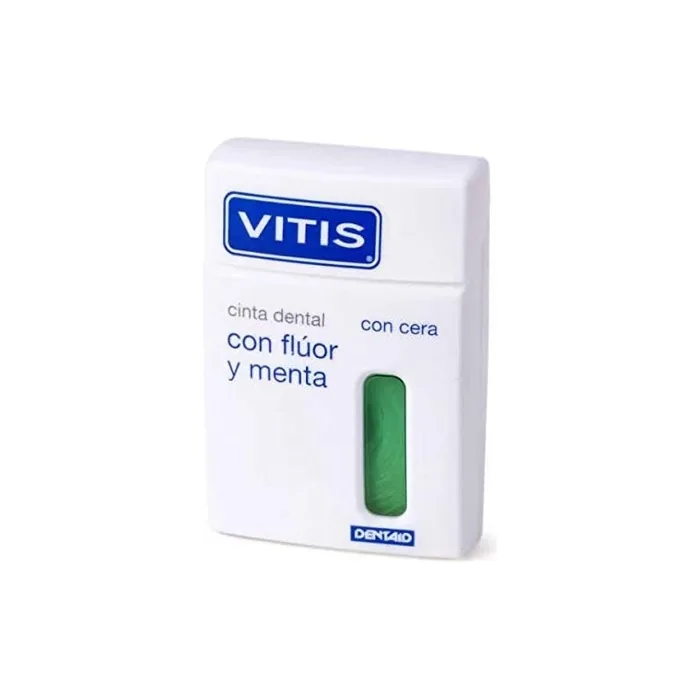 Vitis Toothtape Fluoride Mint 55m