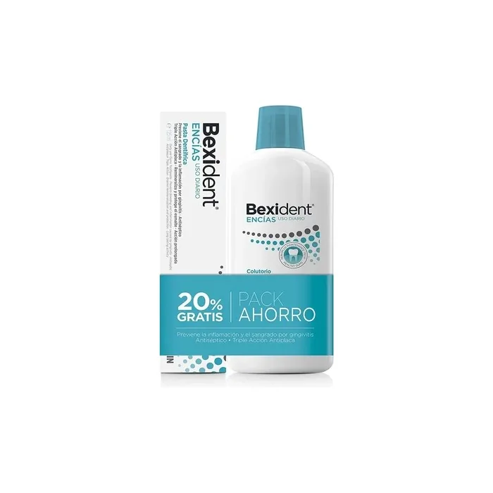 Isdin Bexident Gums Daily Use Toothpaste 75ml Mouthwash 500ml