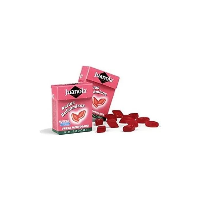 Angelini Juanola Pearls Strawberry Mint 25g