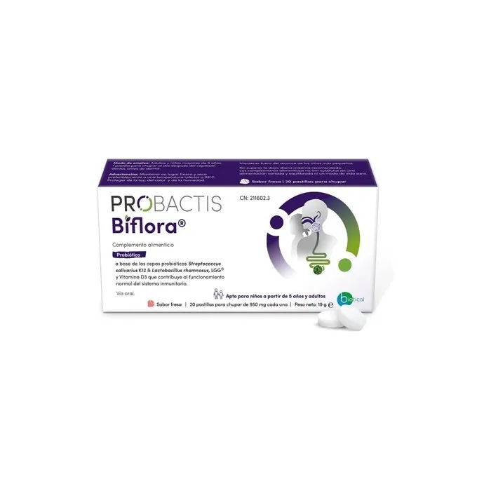 Probiotic Probactis Biflora Restores Oral and Intestinal Microbiota