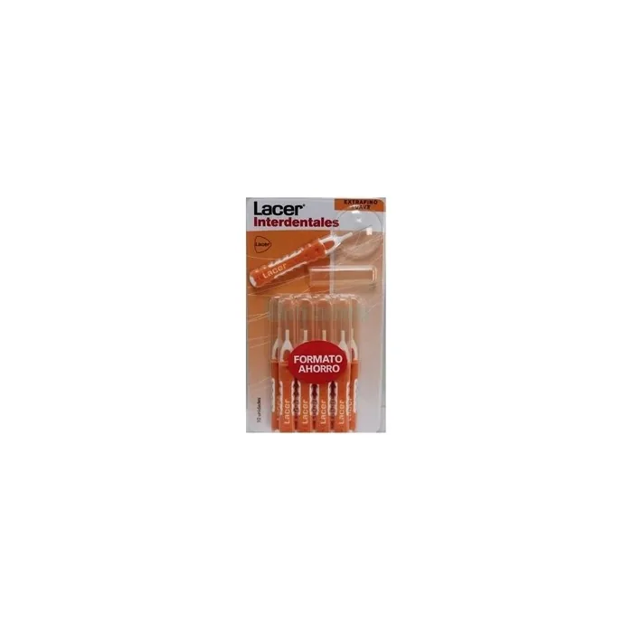 Lacer Interdental Lacer Extra Fine Soft Straight 10 Units