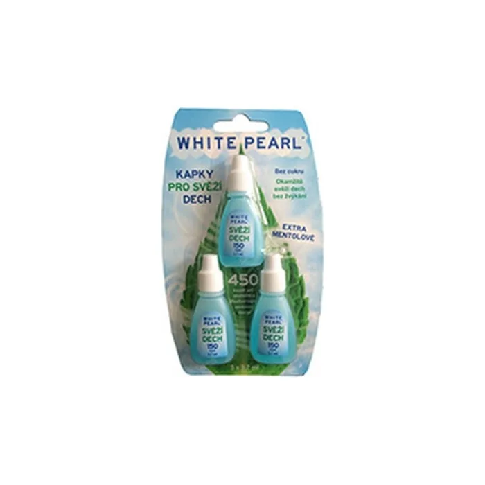 Vitalcare White Pearl 3 Pcs Drops For Fresh Breath