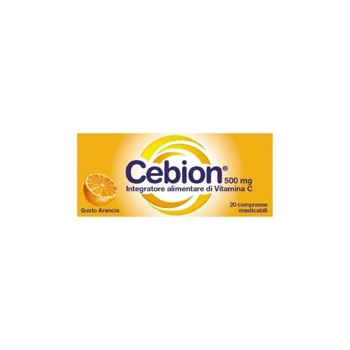 Procter & Gamble Srl Cebion Mast Orange Vitamin C 20 Chewable Tablets