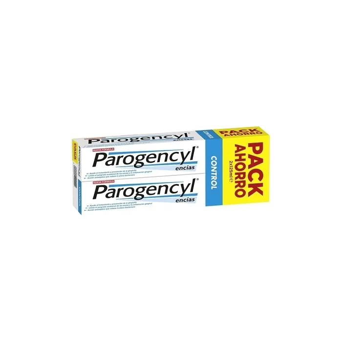 Parogencyl Control Toothpaste 125ml - Pack of 2