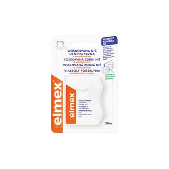 Elmex Dental Floss With Wax 50 M
