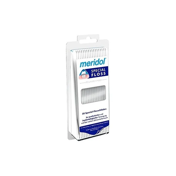 Meridol Special Floss Special Fleece Threads Pack of 50