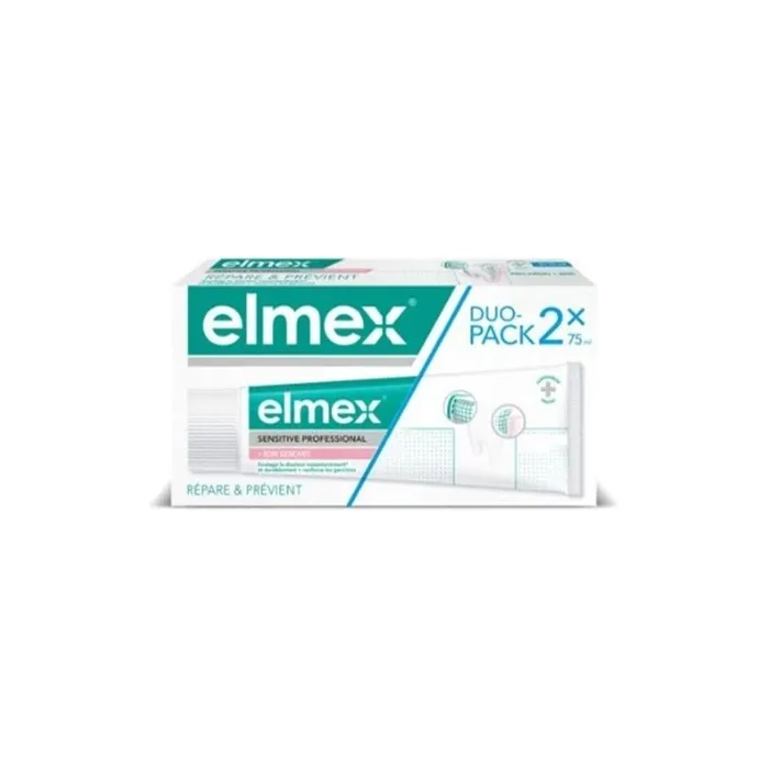 Elmex Sensitive Professional Gum Care 75ml - Pack of 2