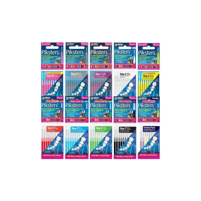 Piksters Interdental Brushes - Dental Floss Brush