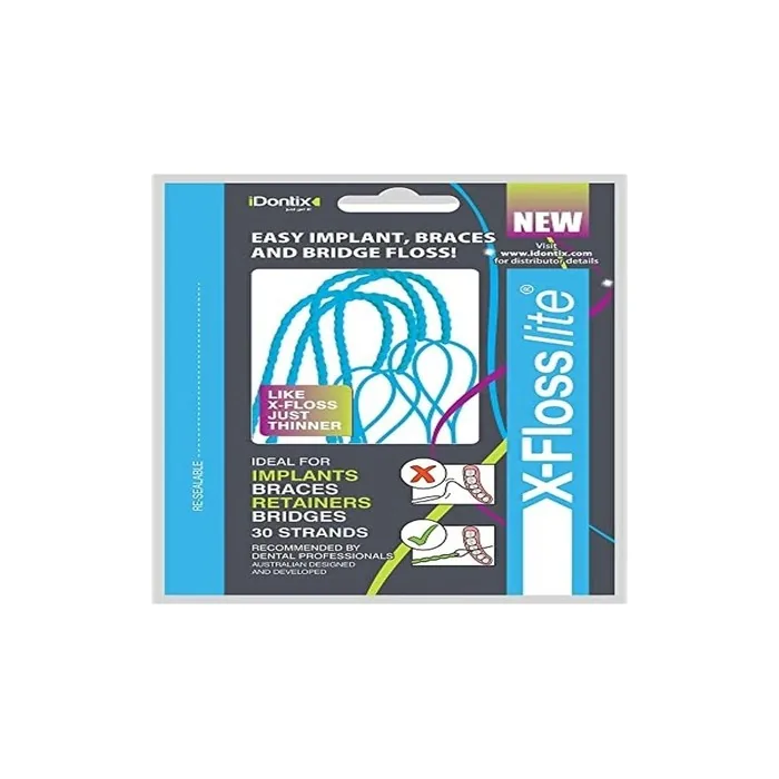 iDONTIX X-Floss 30 Strands - Blue