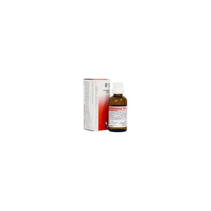 Imo Institute Of Homeopathic Medicine Dr Reckeweg R1 Oral Drops For Tonsils 50 Milliliters