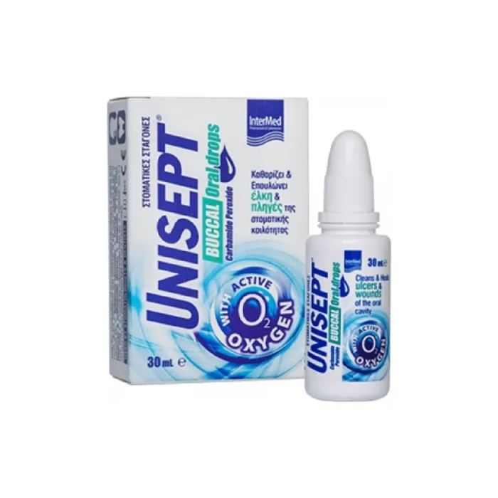 Unisept Buccal Care Drops 30ml For Oral Cavity Healing And Relief