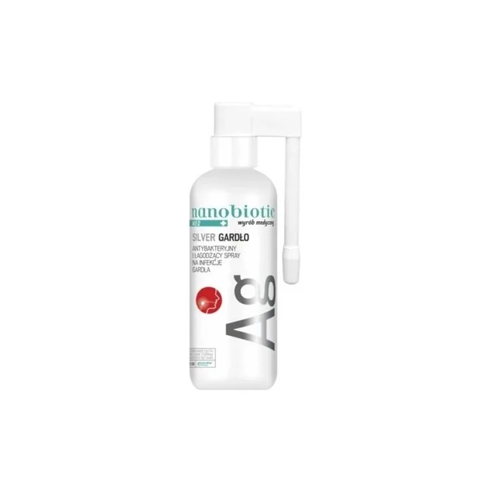 Nanobiotic Med Silver Throat Spray - 30 Ml