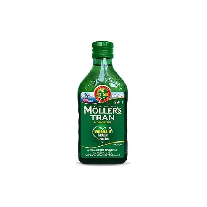Moller's Norwegian Cod Liver Oil Natural 250ml