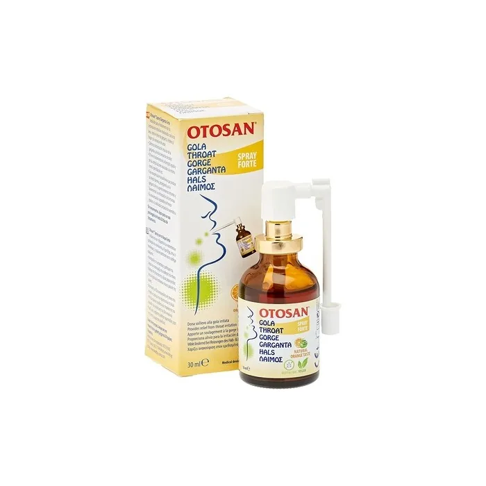 Otosan Natural Throat Spray with Plant-Based Ingredients 30ml