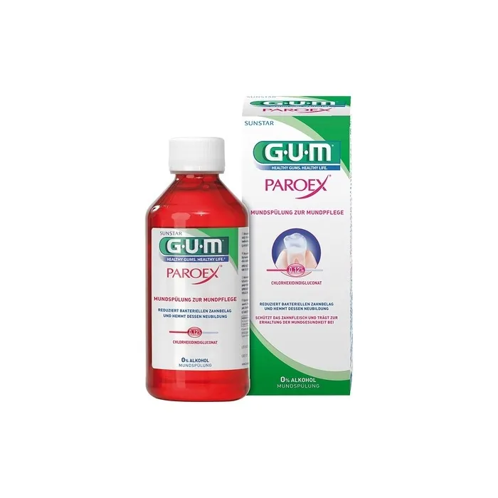 PAROEX Chlorhexidine 0.12% Mouthwash Alcohol-Free 300ml