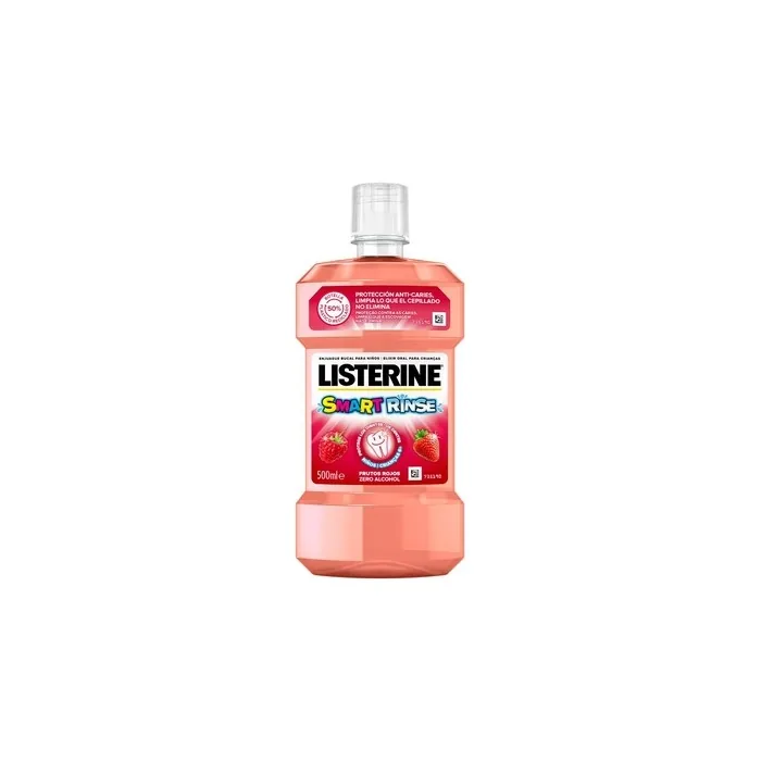 Listerine Smart Rinse Berry Kids Mouthwash 500ml