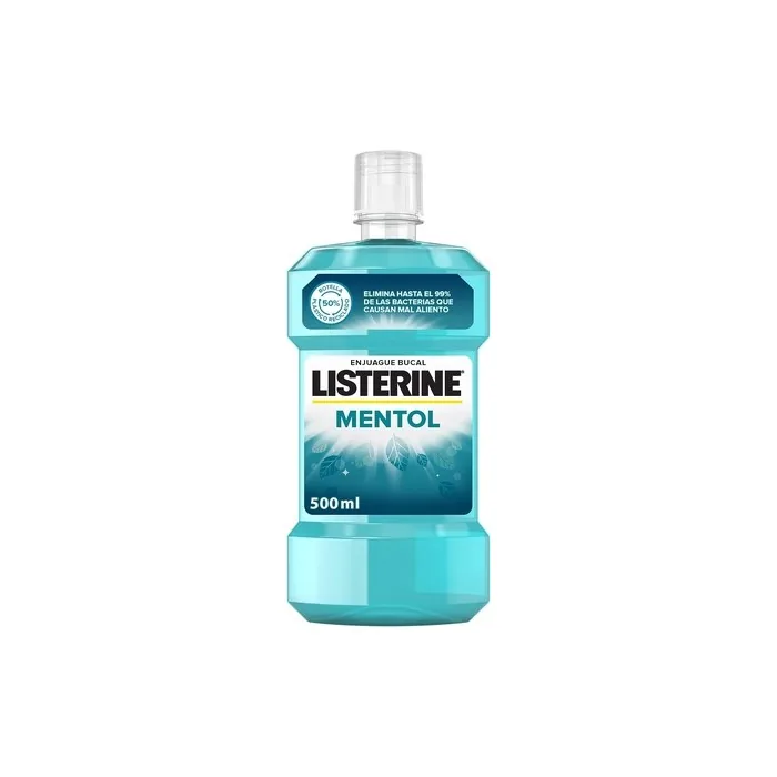 Listerine Mouthwash 500ml + 250ml menthol