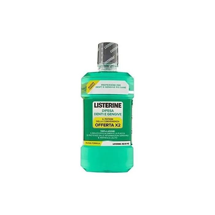 Listerine Gentle Flavor Mouthwash 2 x 500ml - Pack of 2