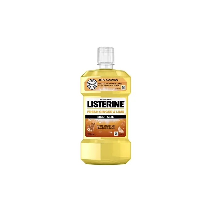 Listerine Fresh Ginger & Lime Mild Taste Mouthwash