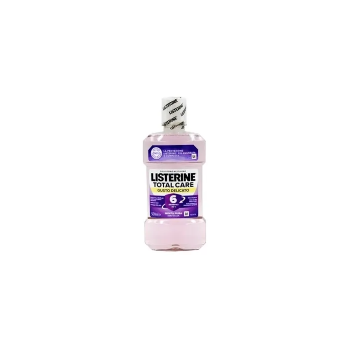 Johnson & Johnson Listerine Total Care Mouthwash Delicate Flavor 500 Ml