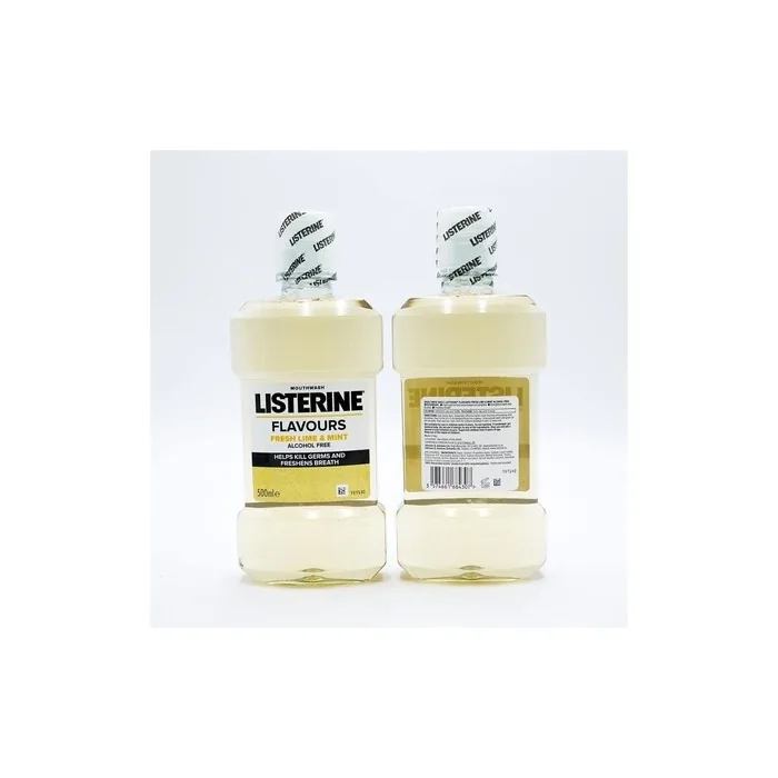 Listerine Fresh Lime & Mint Mouthwash 500ml