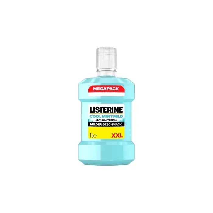 Listerine Cool Mint Mild Antibacterial Mouthwash 1000ml