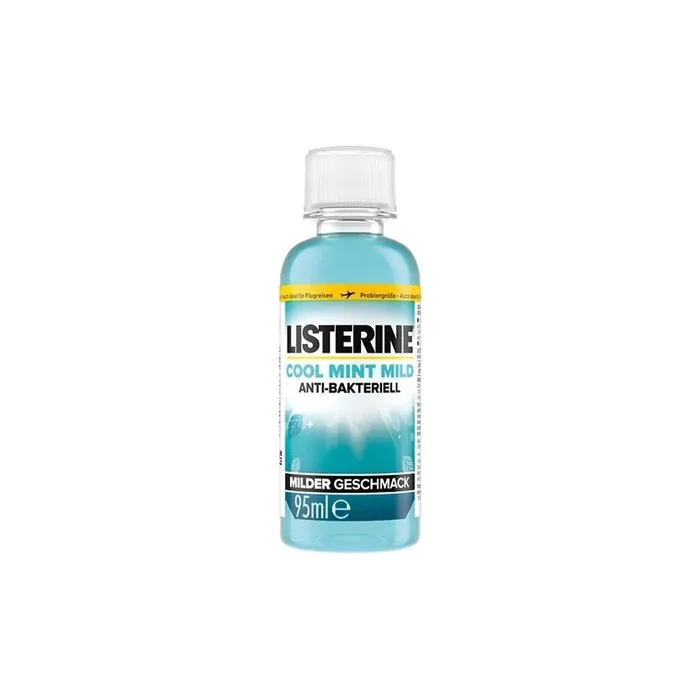 Listerine Mouthwash 95ml Coolmint Without Alcohol