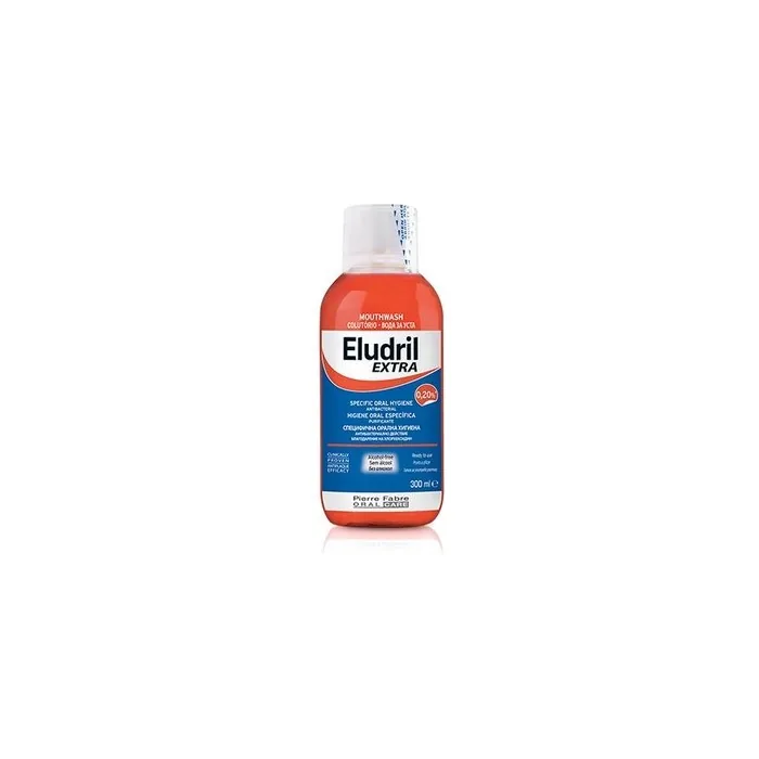 Eludril Extra Purifying Mouthwash 12 Hours Protection 300ml