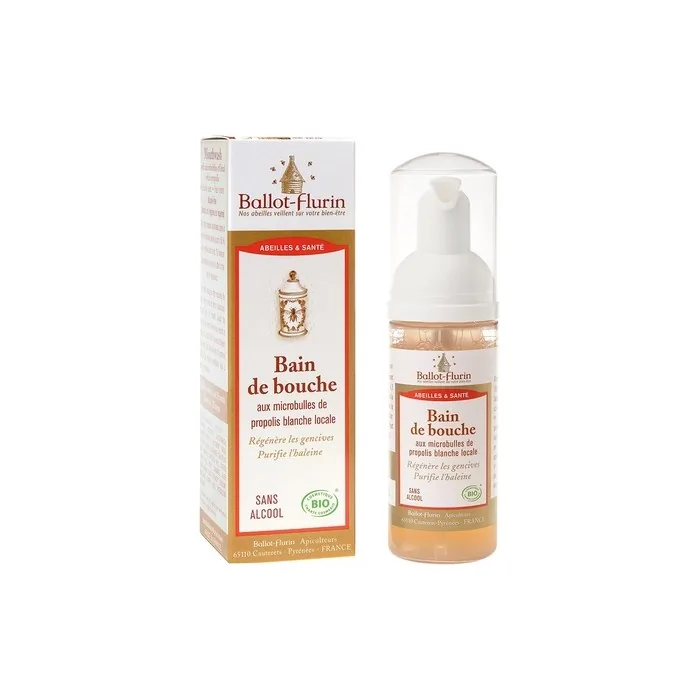 Mouthwash with White Propolis Microbubbles