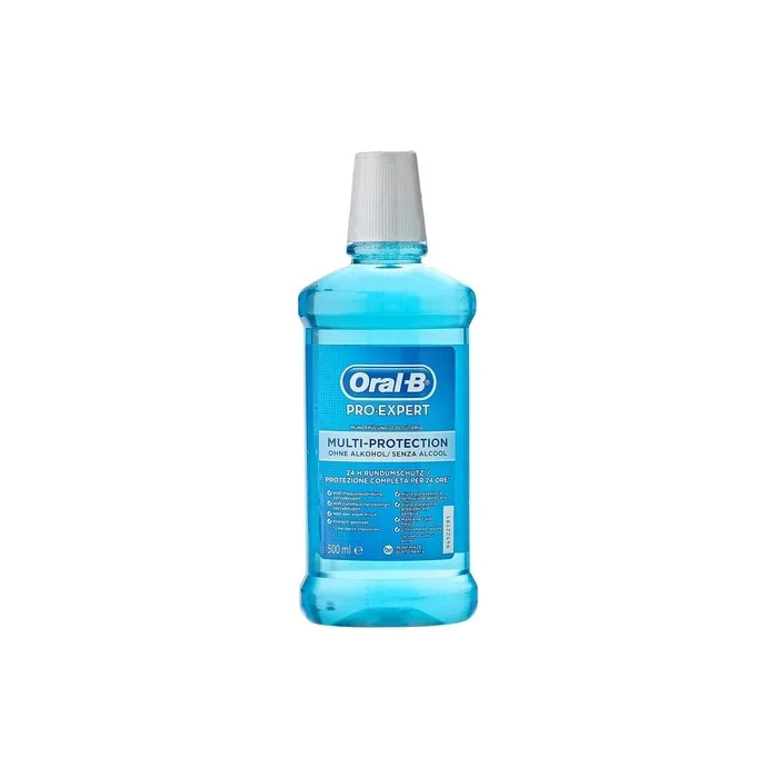Oral-B Pro-Expert Alcohol-Free Mouthwash Fresh Mint Flavor