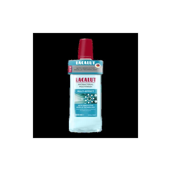 LACALUT Multi-Effect Micellar Antibacterial Mouthwash 500ml