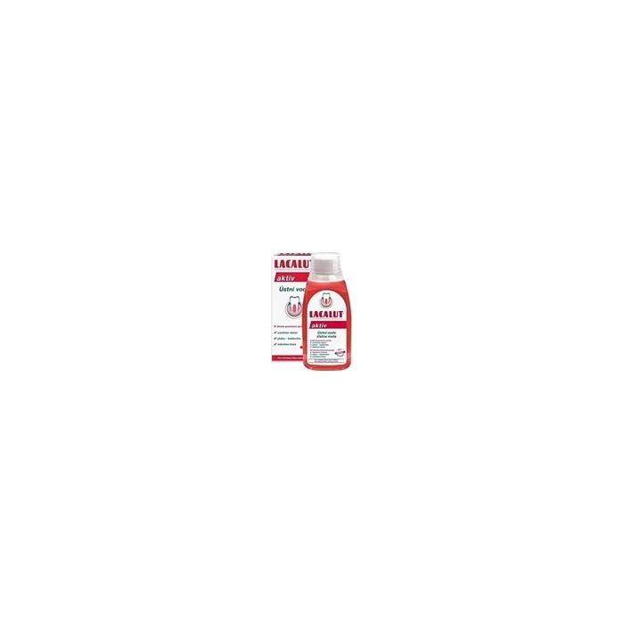 Lacalut Mouthwash 300ml Aktiv - Fresh And Effective Oral Care
