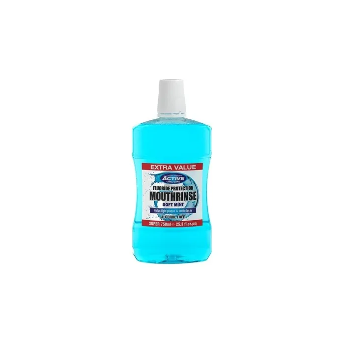 Beauty Formulas Active Alcohol Free Mouthwash 750ml