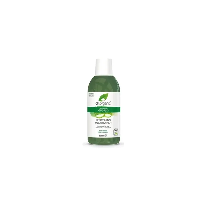 Dr Organic Aloe Vera Mouthwash 500ml