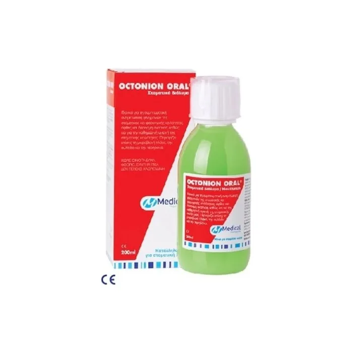 Medical Pharmaquality Octonion Oral Herbal Solution For Daily Oral And Pharyngeal Hygiene 200ml
