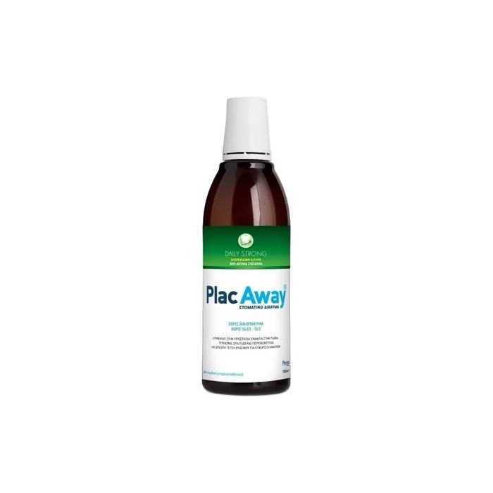 Plac Away Daily Strong Oral Solution with Fresh Peppermint Flavour 500ml
