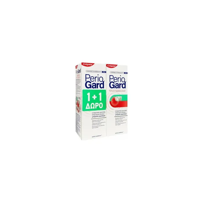 Colgate 1+1 Gift Mouthwash Periogard Gingival Protection & Fresh Breath, 400ml