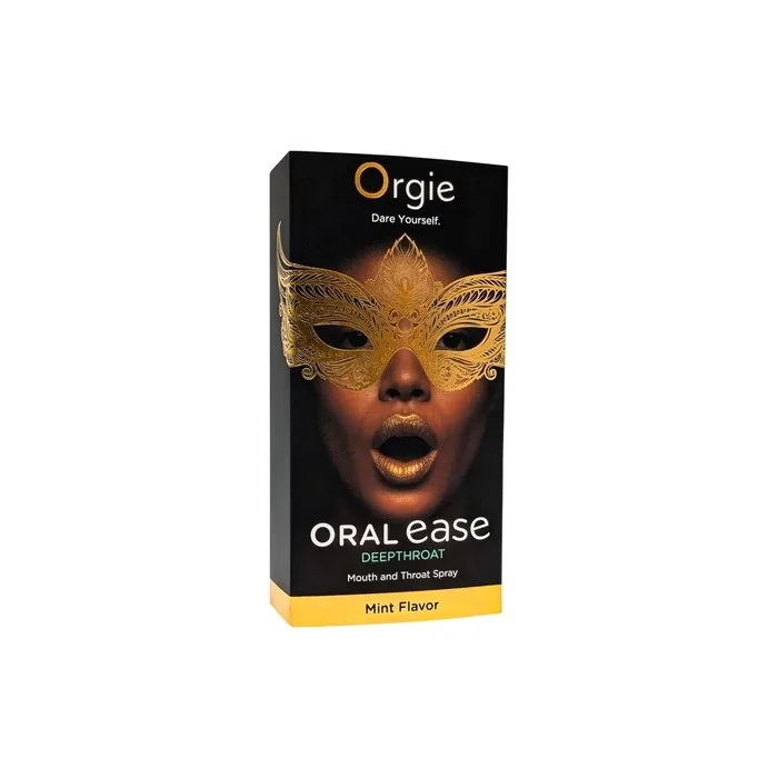 Orgy Deepthroat Mouth and Throat Spray with Mint for Enhanced Oral Pleasure