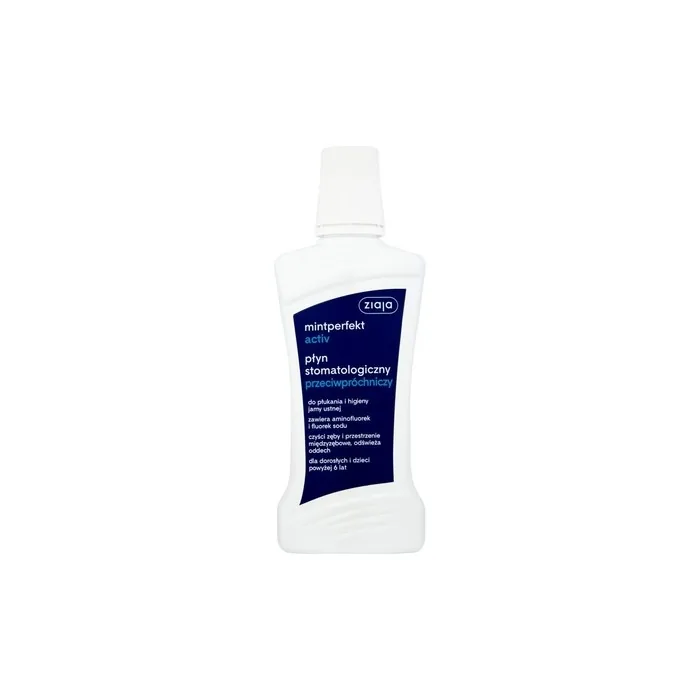 Ziaja Mintperfect Activ Mouthwash Dental Anti-Cavity 500ml
