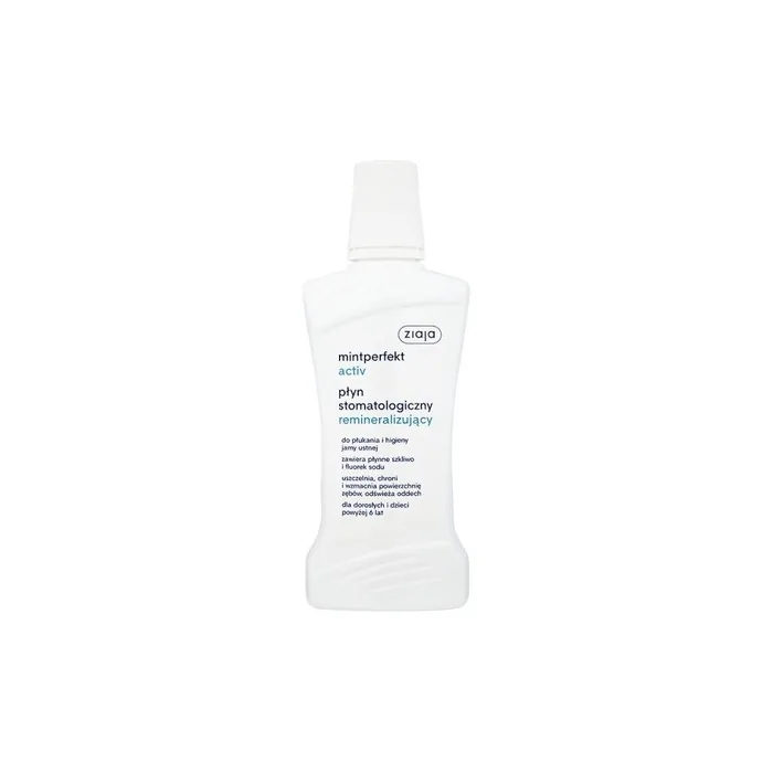 Ziaja Mintperfect Activ Dental Remineralizing Mouthwash 500ml