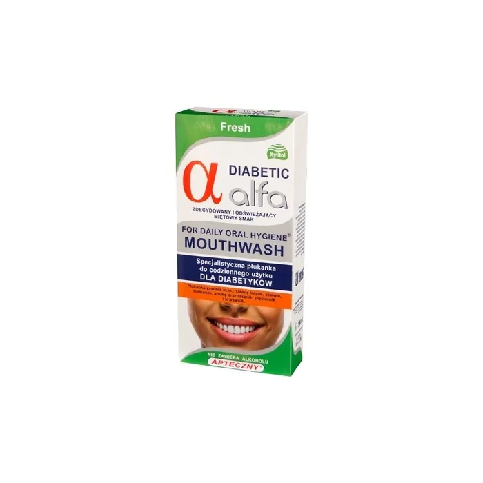 Alfacare Freshness Mouthwash For Diabetic Care 200ml