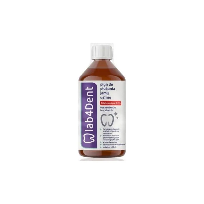 Lab4dent Oral Rinse Solution - 300 Ml Gentle Mouthwash For Oral Hygiene