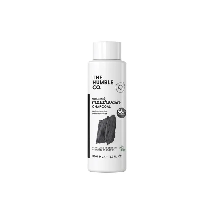 Humble Activated Charcoal Mouthwash 500ml