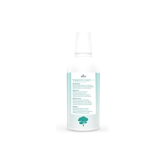 Tebodont-F Mouthrinse with Fluoride - Inhibits Plaque Formation